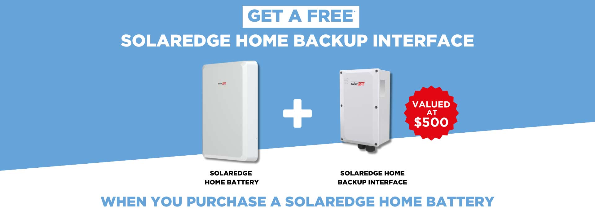 Free SolarEdge Home Backup Interface - Solahart Rockingham